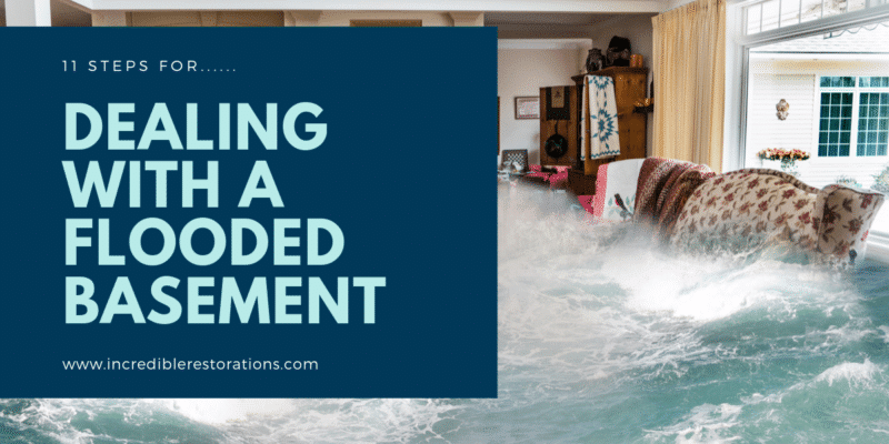 Dealing with a flooded basement