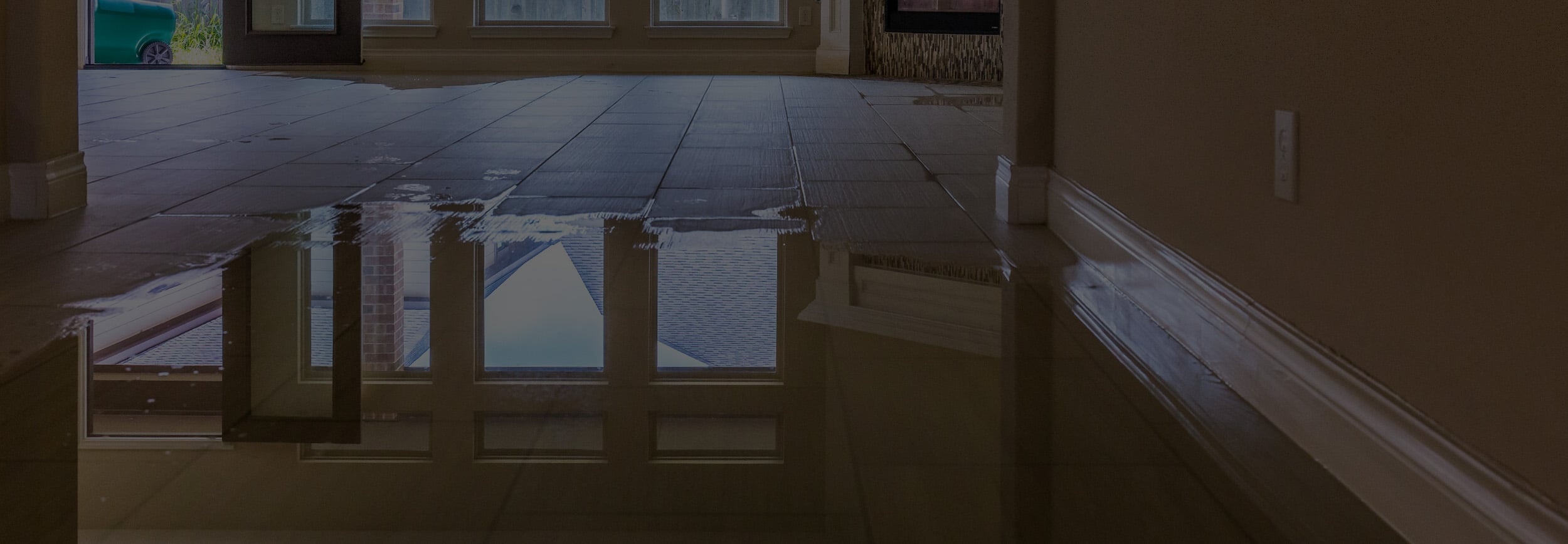 flooded basement