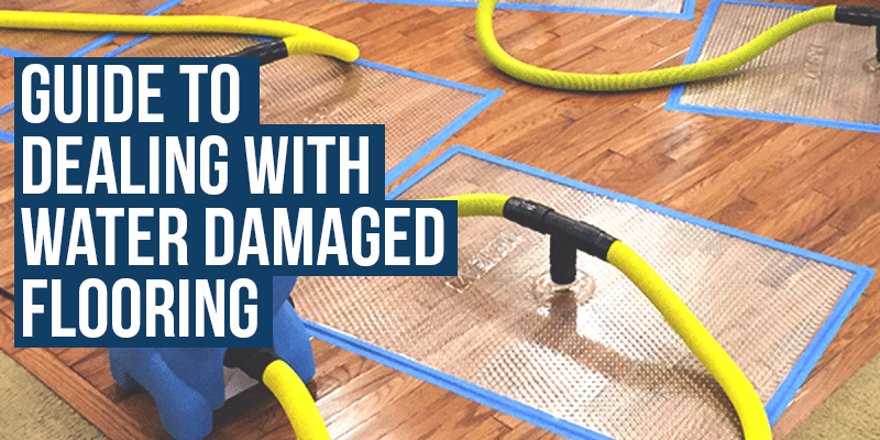 dealing with water Damaged flooring