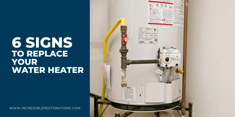 6 signs to change your water heater