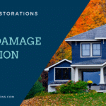 Fall water damage home